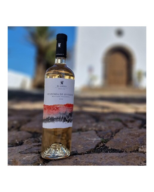 Vino blanco El Grifo vendimia de invierno Malvasía Volcánica 2023 Lanzarote 2