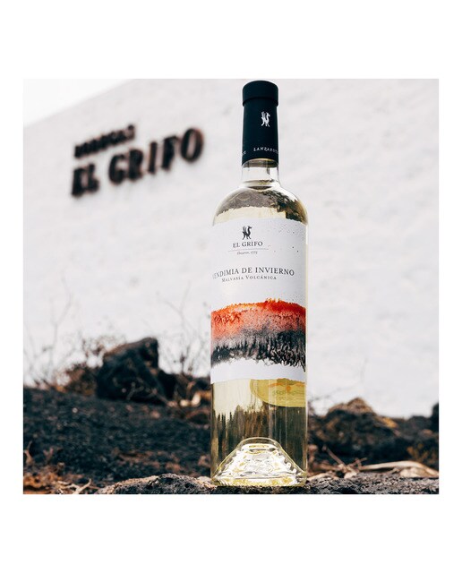 Vino blanco El Grifo vendimia de invierno Malvasía Volcánica 2023 Lanzarote 4