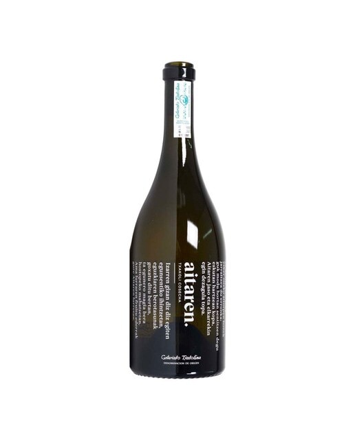 Vino blanco Txakolí Aitaren Getaria Getariako Hondarrabi Zuri 2023 Txacolina 1