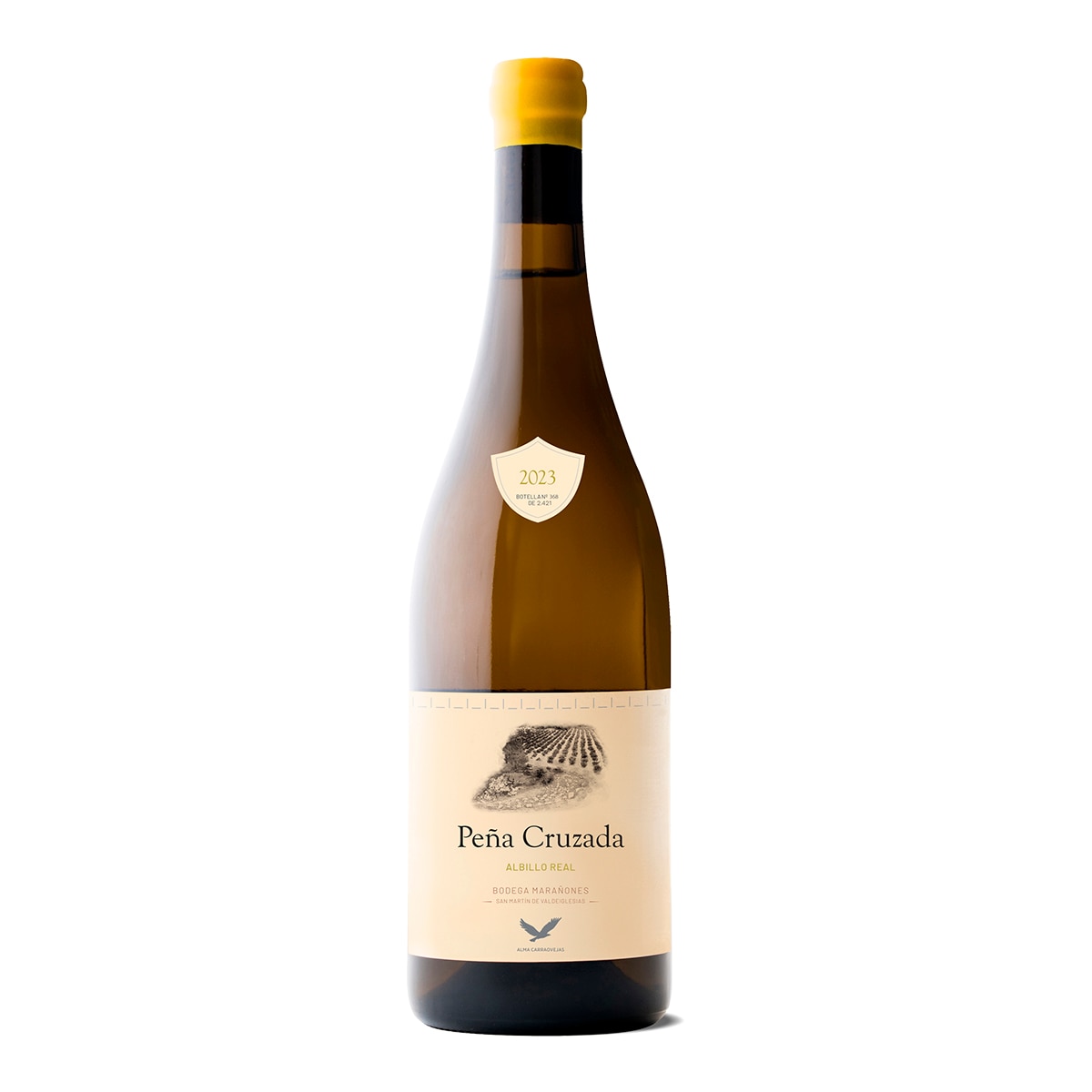 Imagen 1 de Vino blanco Peña Cruzada Albillo Real 2023 Marañones Madrid