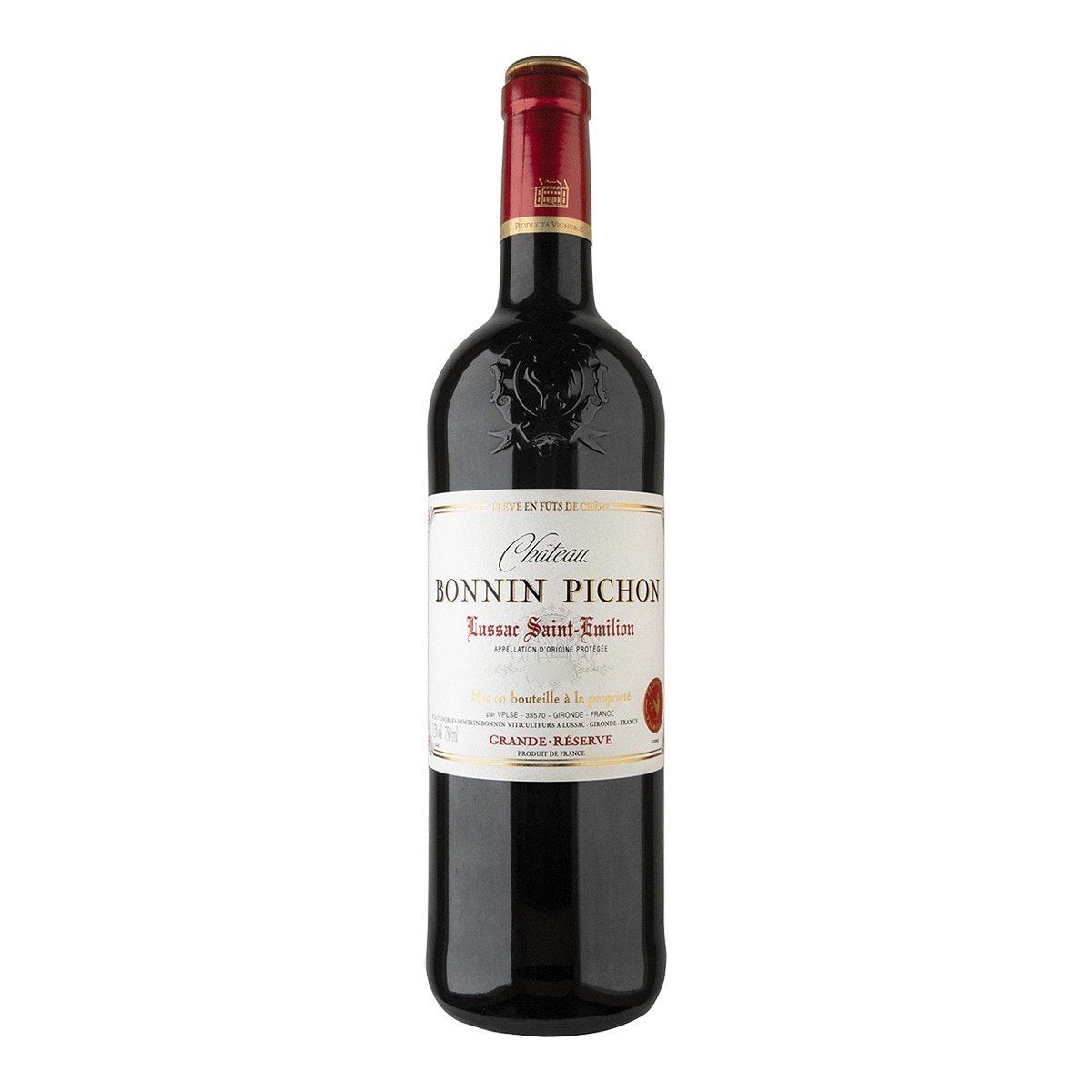 Imagen 0 de Vino tinto Château Bonnin Pichon Lussac 2021 Saint Emilion