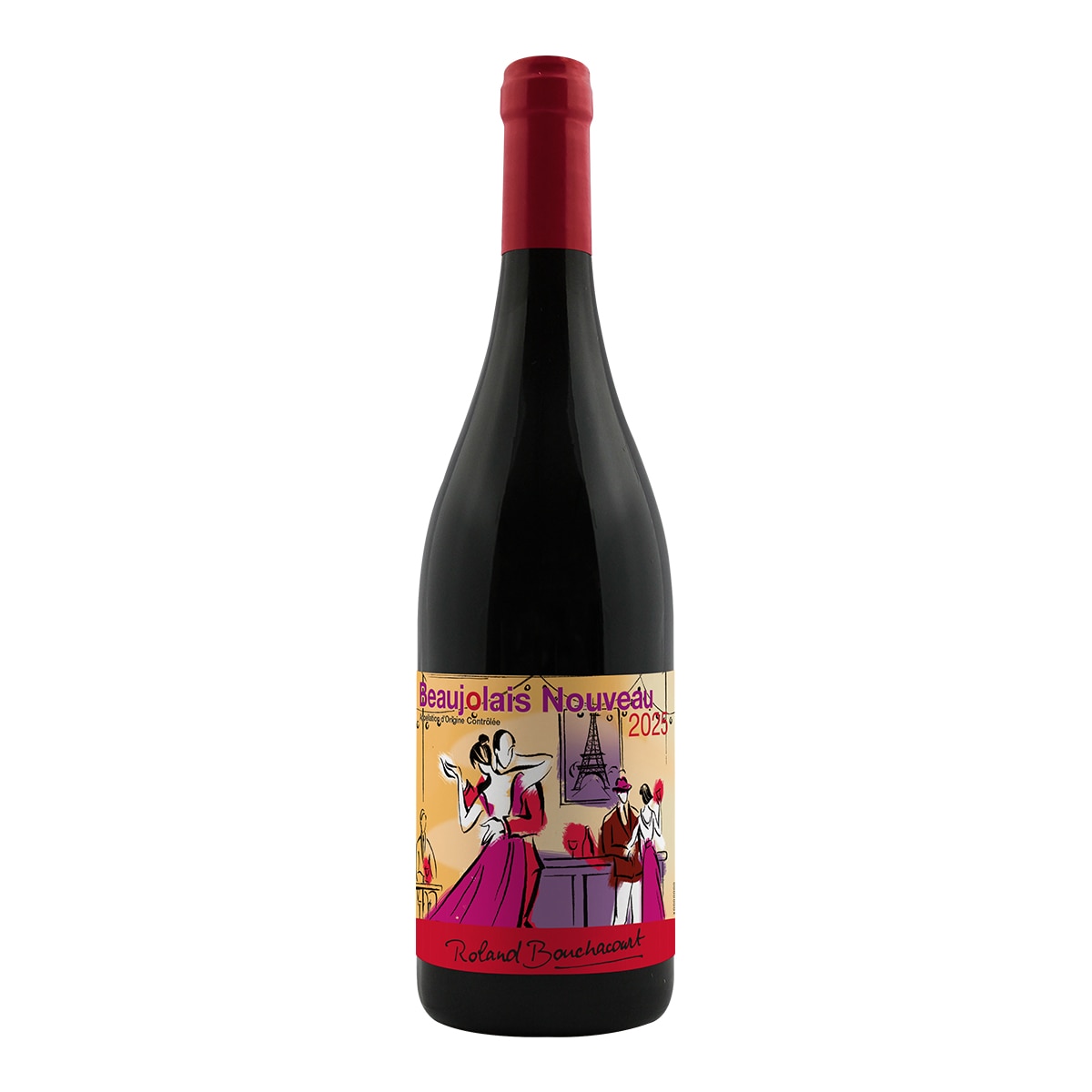 Imagen 1 de Vino tinto Beaujolais Nouveau 2025 Rouland Bourchacourt