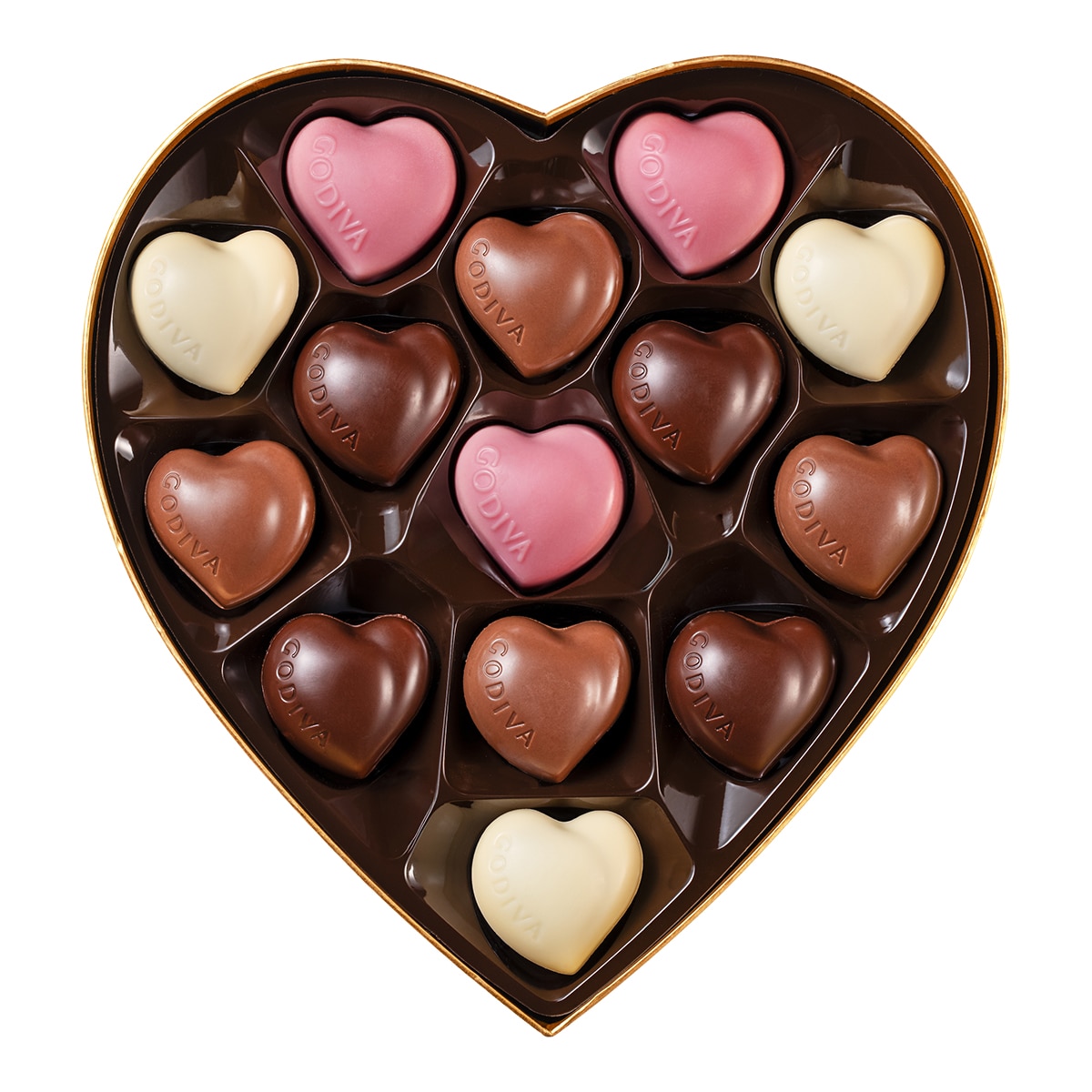 Bombones belgas Coeur Iconique 14 piezas Godiva 3