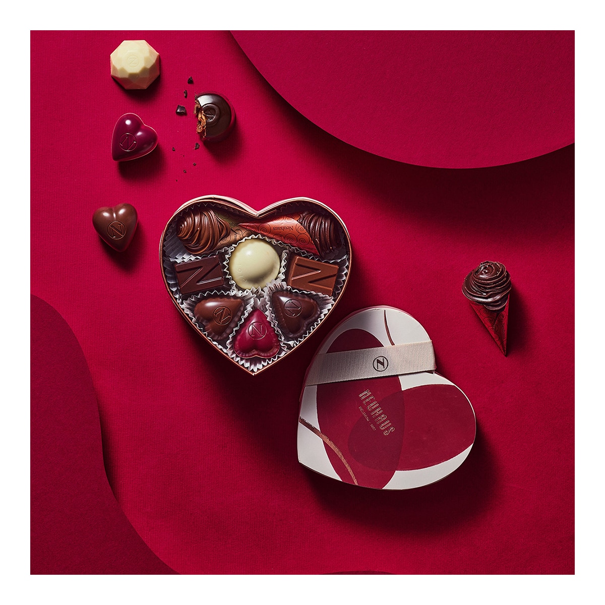 Bombones Corazón Neuhaus 16 piezas 3