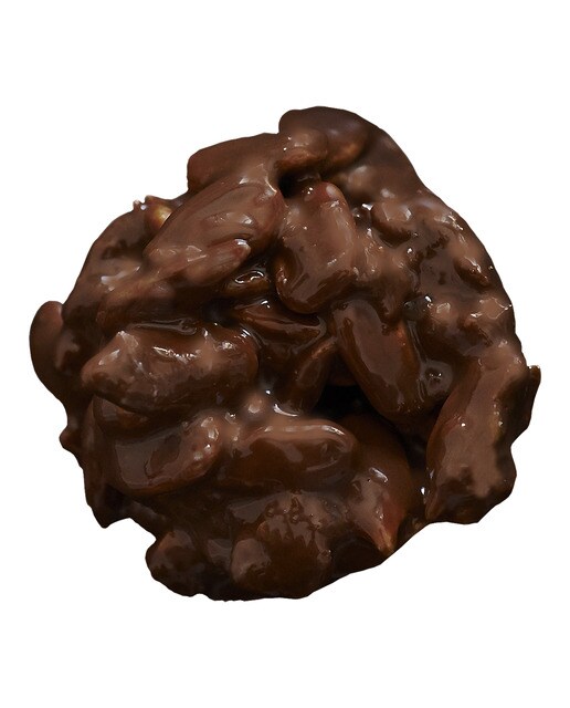 Imagen 2 de Rocas crujientes de frutos secos con chocolate negro Meteorits Bubó