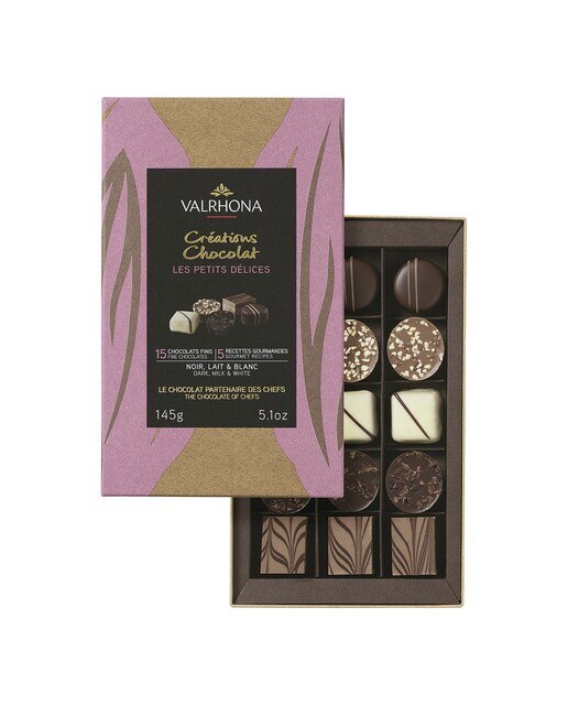 Bombones surtidos Petits Délices Valrhona 16 piezas 3