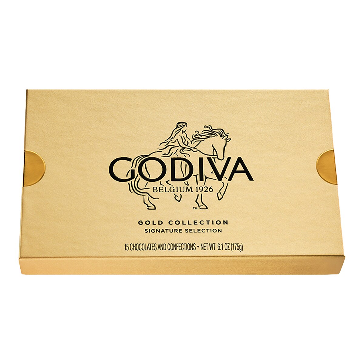 Bombones belgas Gold Rigid Box 15 piezas Godiva 3