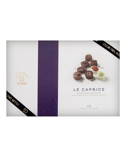 Bombones surtidos Le Capriche Club del Gourmet 40 piezas 1