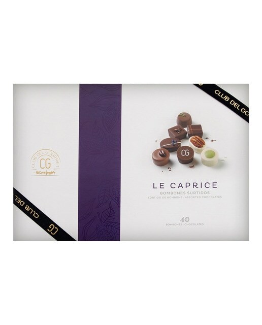 Bombones surtidos Le Capriche Club del Gourmet 40 piezas