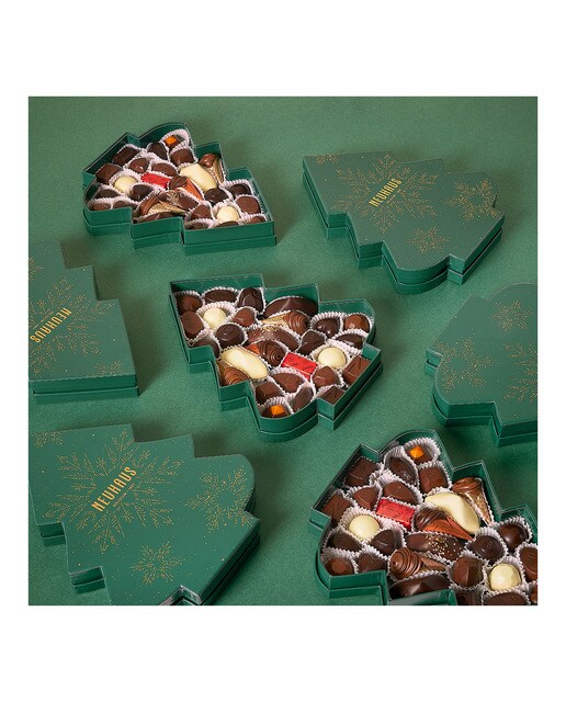 Bombones belgas Árrbol de Navidad Neuhaus 27 piezas 4