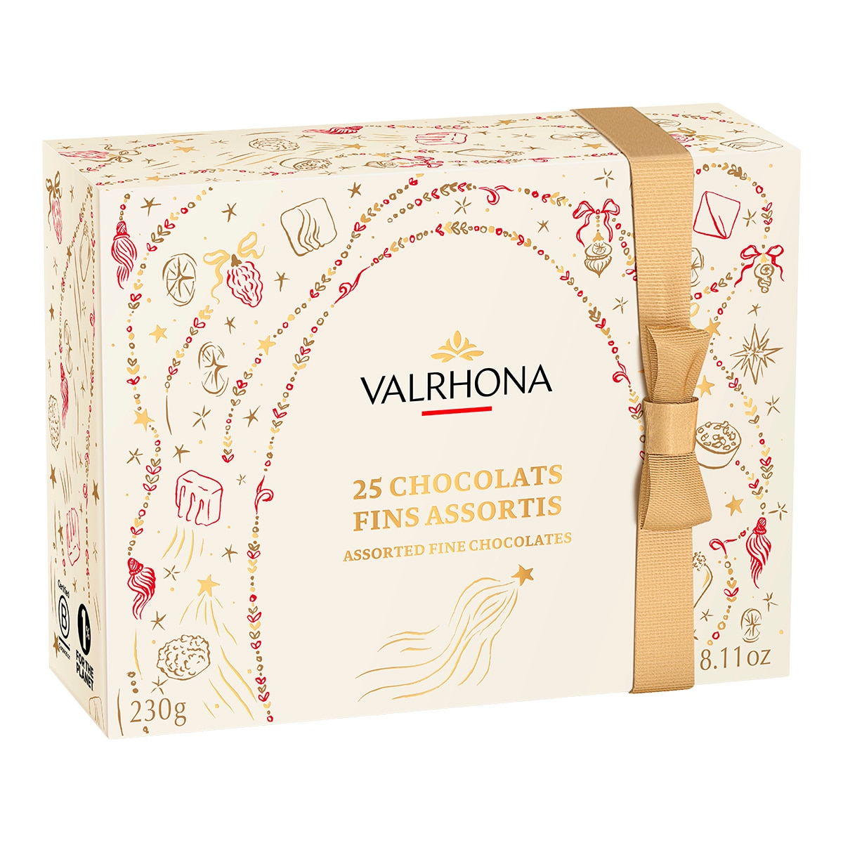 Imagen 0 de Estuche surtido de bombones de chocolates Valrhona