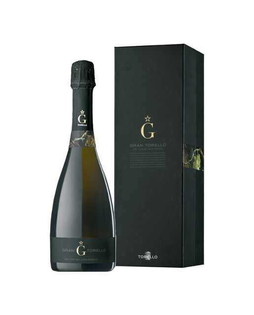 Estuche vino espumoso Gran Torelló Brut Nature Gran Reserva Corpinnat