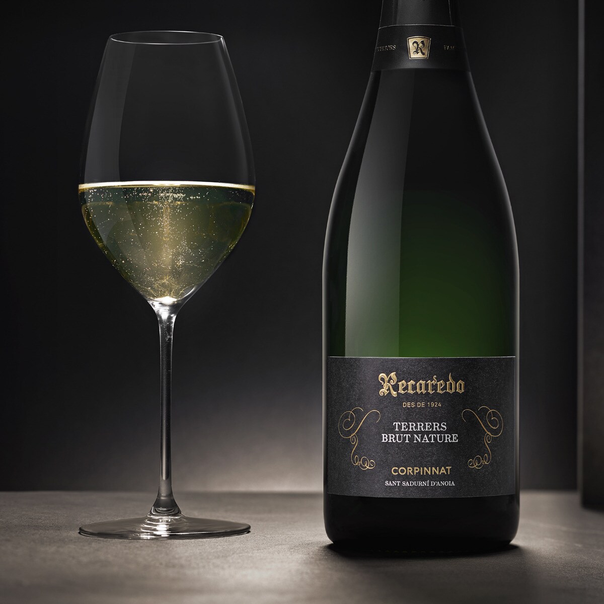 Vino espumoso Recaredo Terrers Brut Nature de larga crianza ecológico Corpinnat 3