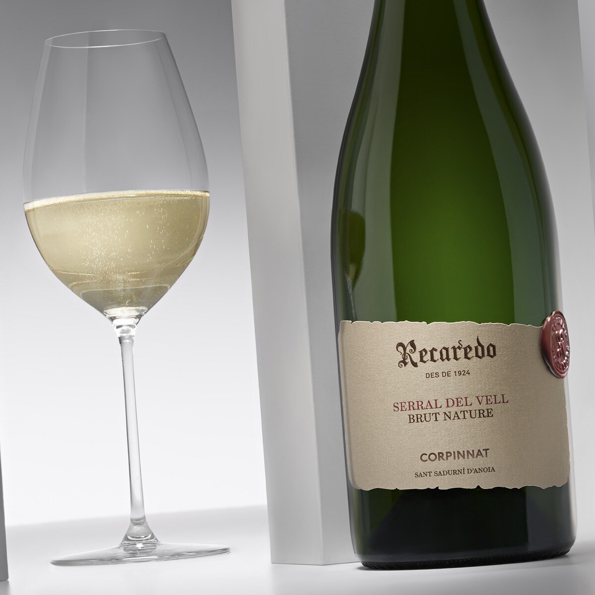 Vino Espumoso Recaredo Serral del Vell Brut Nature de larga crianza ecológico 2018 Corpinnat 2