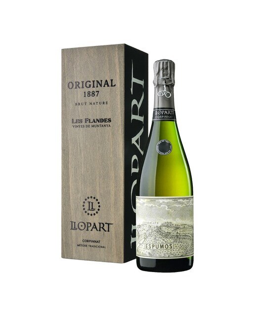 Imagen 0 de Estuche vino espumoso Llopart Original 1887 Brut Nature 2012 Corpinnat