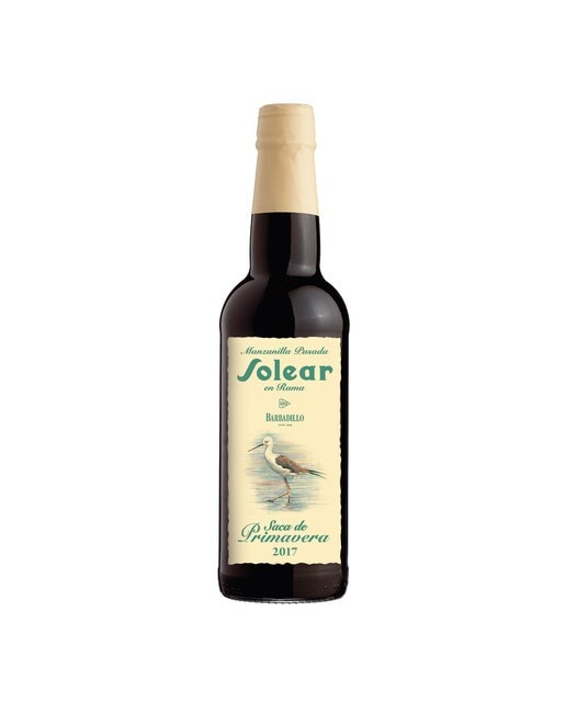 Imagen 0 de Vino manzanilla pasada en rama Solear saca de primeravera Manzanilla-Sanlúcar de Barrameda