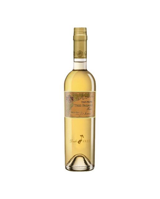 Imagen 0 de Vino fino Tío Pepe Tres Palmas Jerez 2023 González Byass