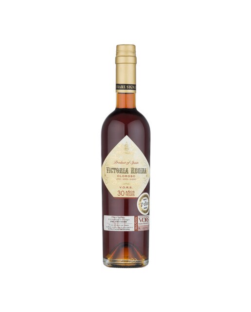 Vino oloroso Victoria Regina Vors 30 años Diez del Mérito Jerez 1