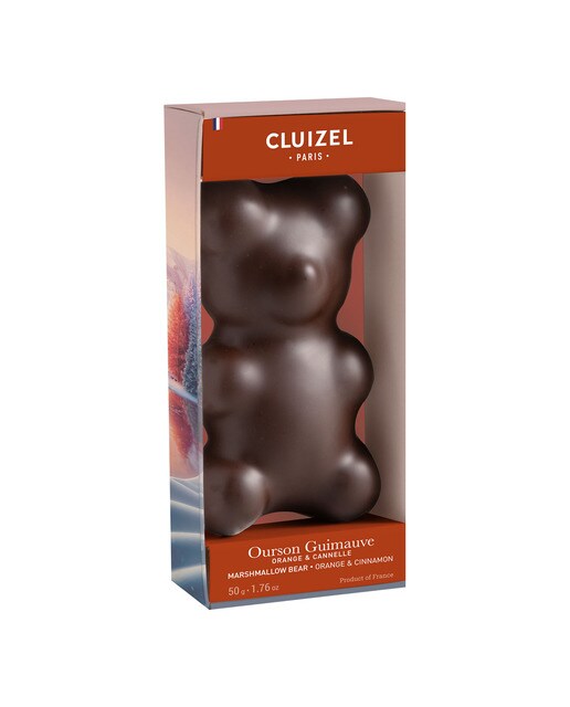 Figura de osito nube bañado en chocolate Michel Cluizel 1