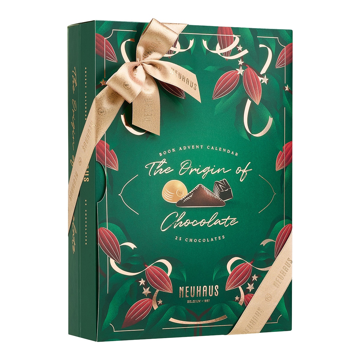 Imagen 1 de Bombones belgas Calendario de adviento El origen del chocolate Neuhaus