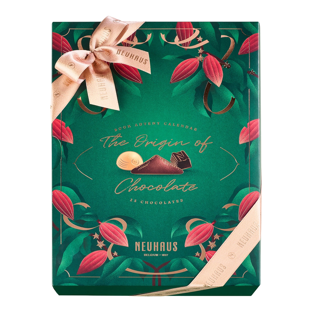 Imagen 2 de Bombones belgas Calendario de adviento El origen del chocolate Neuhaus