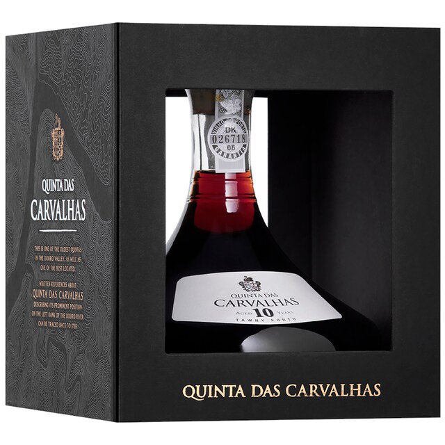 Imagen 0 de Estuche vino tinto Quinta das Carvalhas Tawny 10 años Oporto