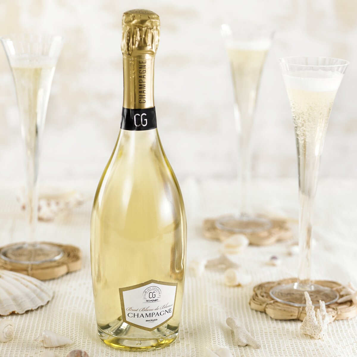 Champagne Brut Blanc de Blancs Club del Gourmet 2
