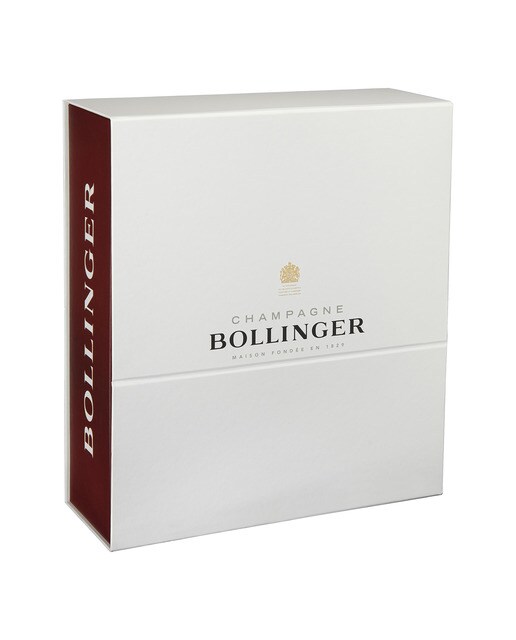 Estuche Champagne Bollinger Cuvee con regalo de 2 copas 2