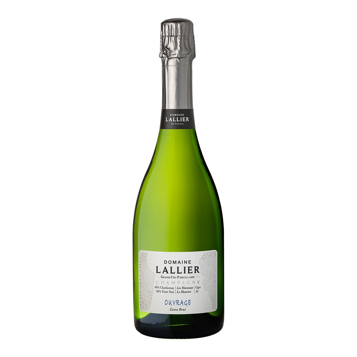 Estuche Champagne Ouvrage Grand Cru extra brut Lallier 2