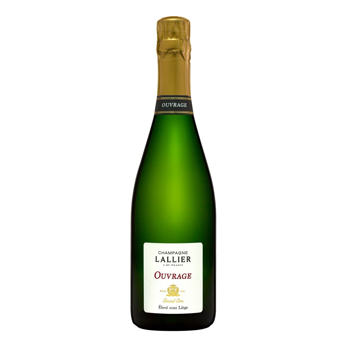 Estuche Champagne Ouvrage Grand Cru extra brut Lallier 3