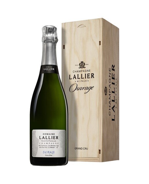 Imagen 0 de Estuche Champagne Ouvrage Grand Cru extra brut Lallier Mágnum