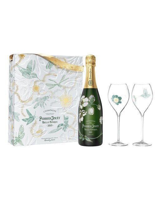 Imagen 0 de Estuche champagne Brut Belle Epoque Perrier-Jouët con dos copas