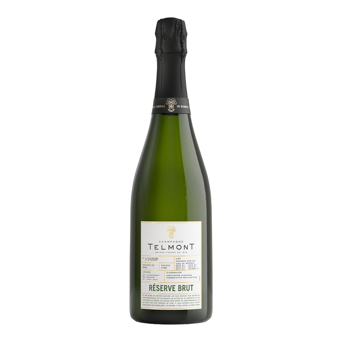 Imagen 1 de Champagne Réserve Brut Telmont