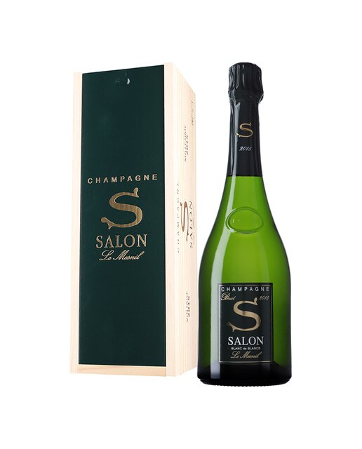 Estuche champagne Blanc de Blancs Chardonnay 2015 Salon 1