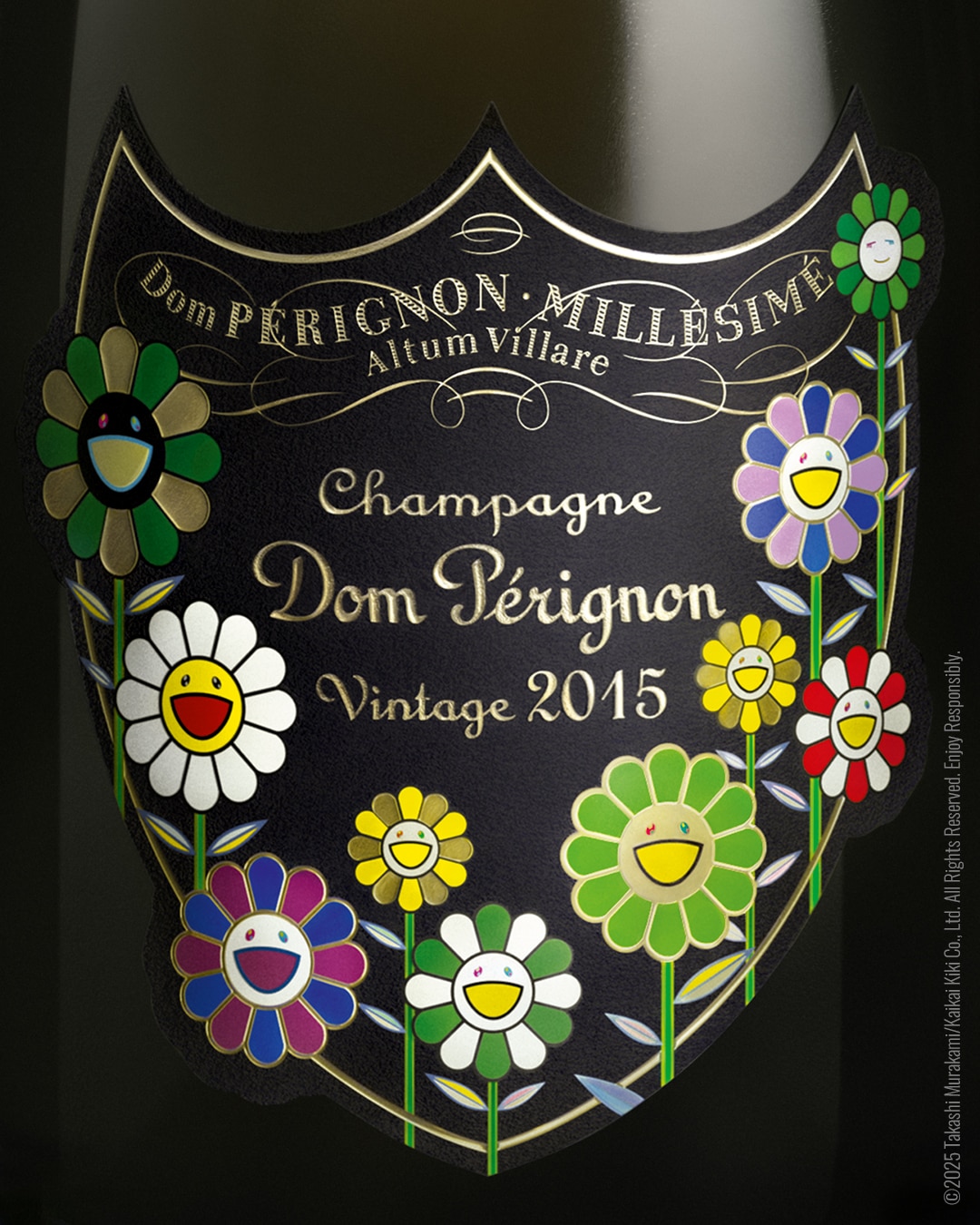 Dom Pérignon Vintage 2015 MURAKAMIドンペリ Estuche champagne Takashi Murakami Limited Edition Vintage 2015