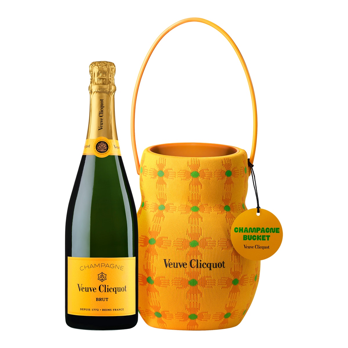Imagen 0 de Estuche champagne Veuve Clicquot Sun Holder Edición limitada by Yinka Ilori
