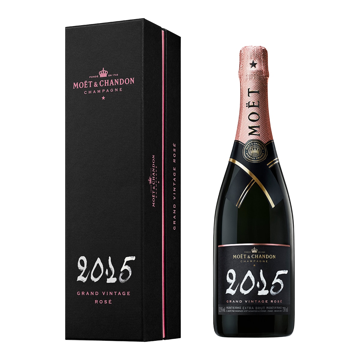 Estuche Champagne rosé Moët & Chandon Grand Vintage 2016 1