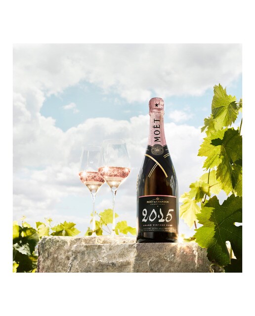 Estuche Champagne rosé Moët & Chandon Grand Vintage 2016 4