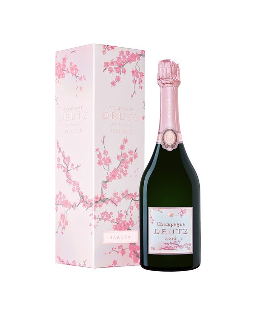 Imagen 0 de Estuche champagne brut rosé Sakura Deutz