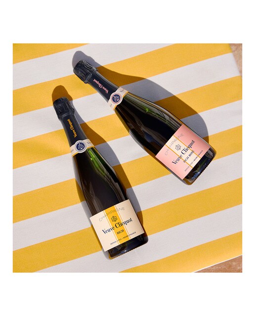Champagne Rosé Veuve Clicquot Rich 3