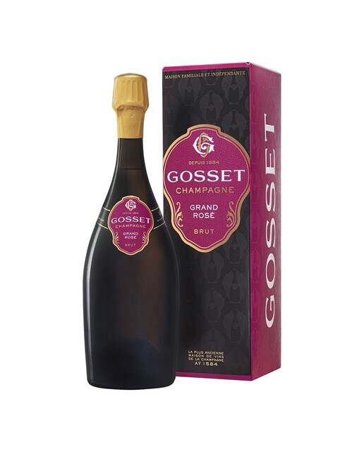 Estuche champagne Grand Rosé Brut Gosset