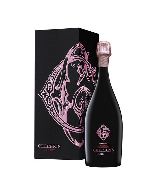 Imagen 0 de Estuche champagne Rosé Celebris Extra Brut Gosset