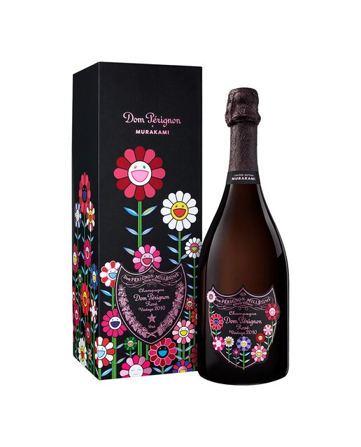 Champagne Rosé Vintage Takashi Murakami Limited Edition 2010 Dom