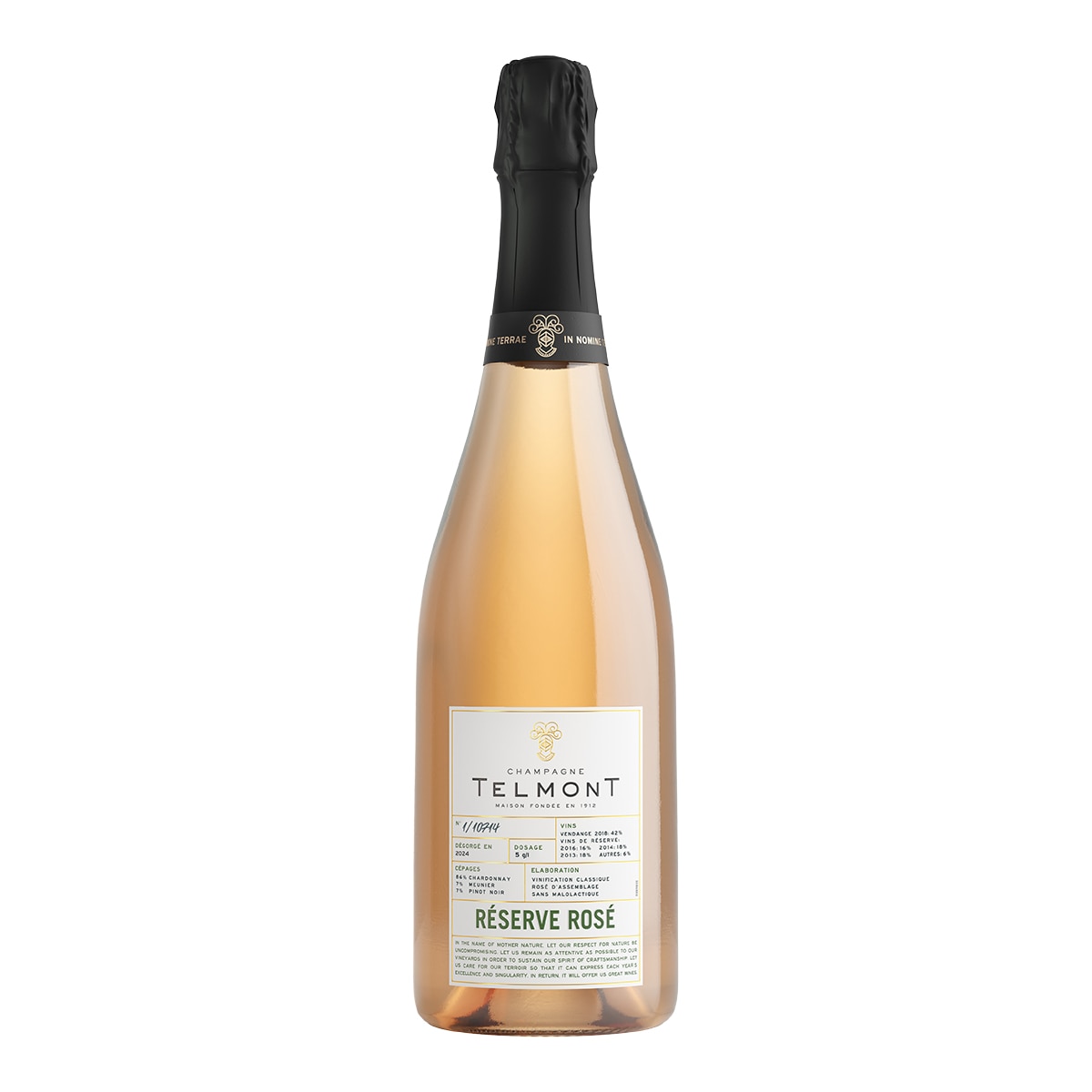 Imagen 0 de Champagne Réserve Rosé Telmont