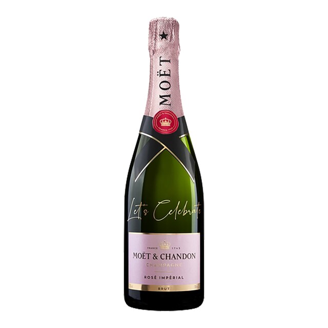 Champagne Moët & Chandon Rosé Impérial Let´s Celebrate