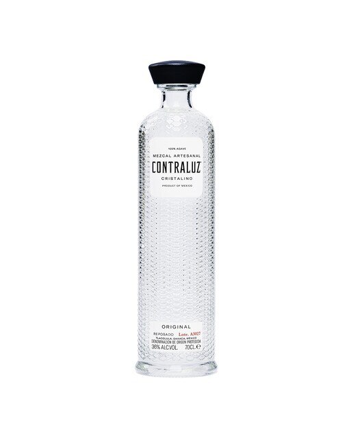 Imagen 0 de Mezcal cristalino 100% agave espadín by Maluma Contraluz