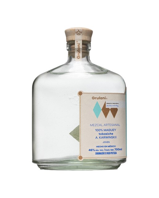 Imagen 0 de Mezcal artesanal Tobasiche Grulani