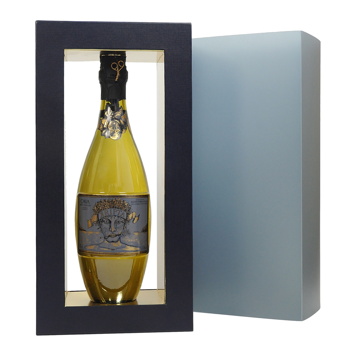 Estuche cava Kripta Brut Nature gran reserva 2