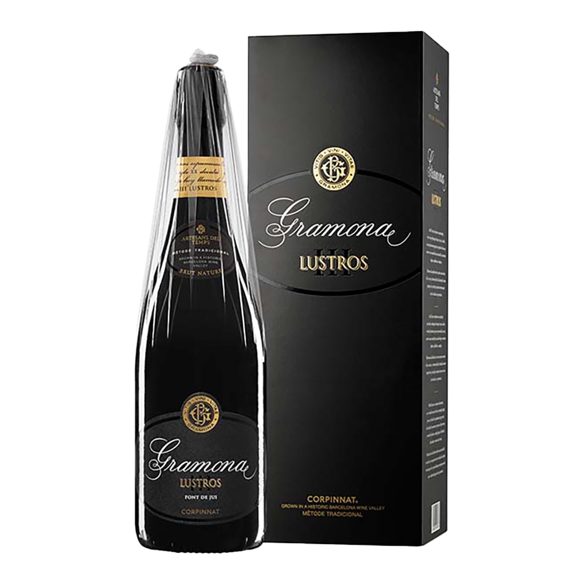 Imagen 0 de Vino espumoso Brut Nature Gran Reserva Gramona III Lustros Corpinnat