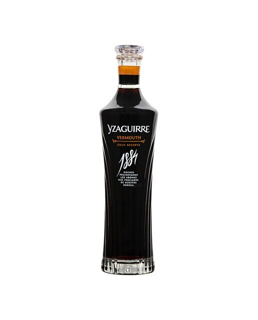Estuche vermut rojo Yzaguirre 1884 gran reserva 2